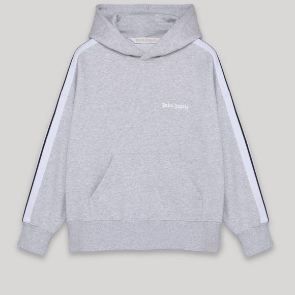Palm Angels Grey Track Hoodie